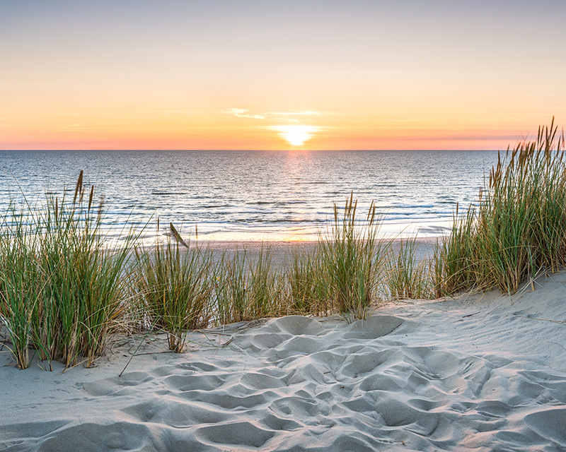 Sunrise on the beach